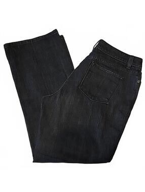L. L. Bean Black Favorite Fit Curvy Jeans Size 8P